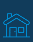 House icon with chimney